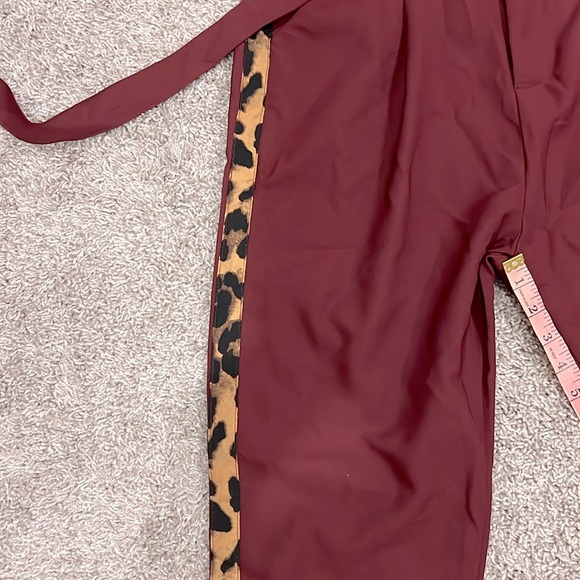 ANIMAL LINES PAPER BAG PANTS Sz XL - Picture 6 of 11